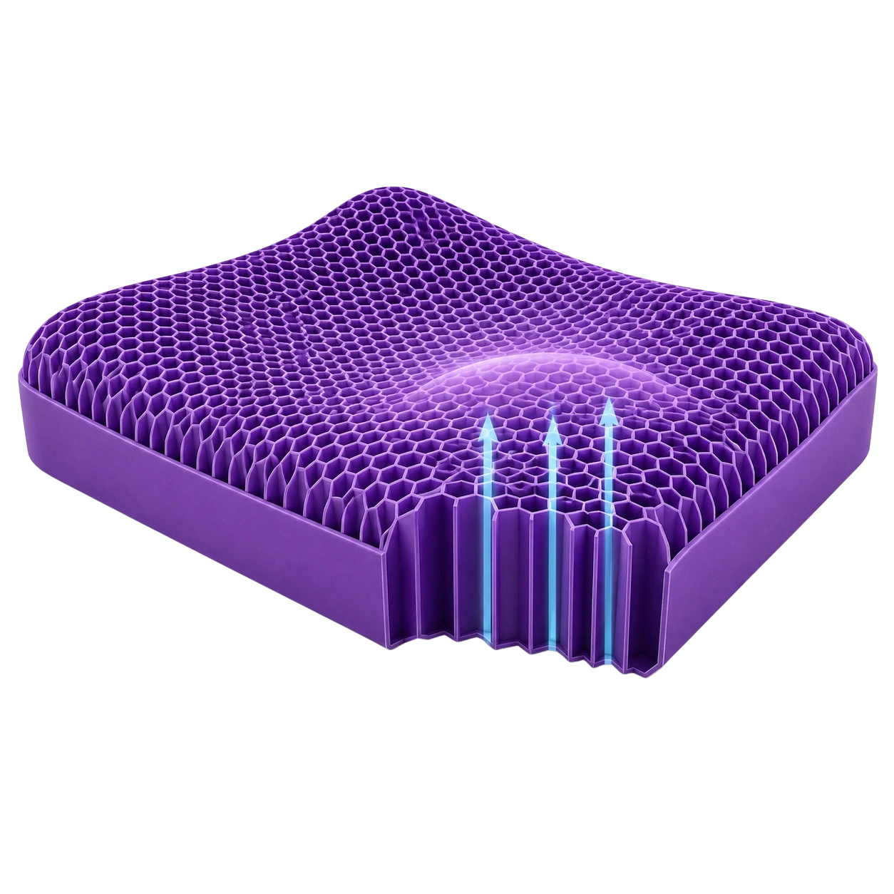 Inside the honeycomb