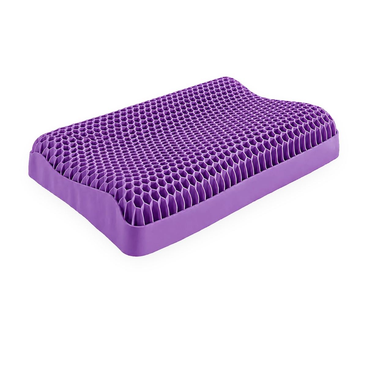 Adaptive honeycomb pillow — angled view