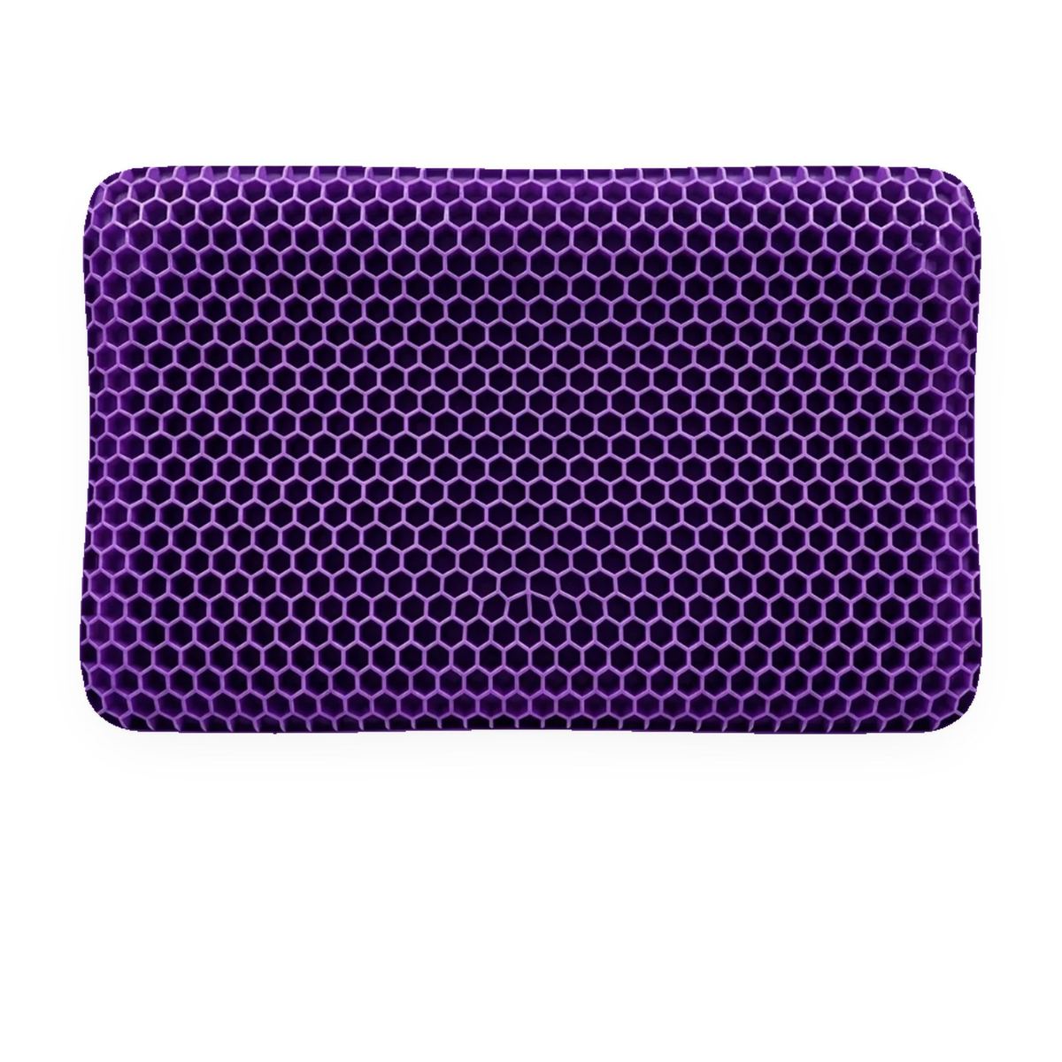 Adaptive honeycomb pillow — top view